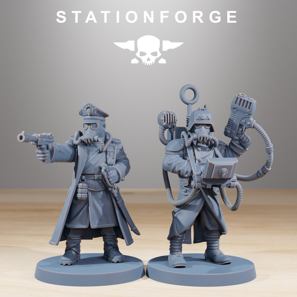 GrimGuard Combatants - Set of 10
