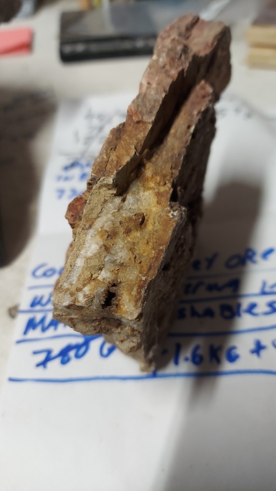 5 Lbs Gold Ore Large Course Unprocessed Mahoney Mine