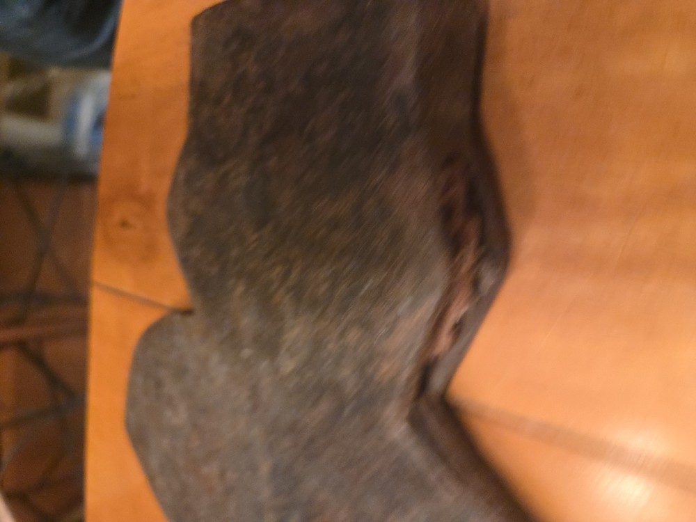 Vintage Antique Broad Axe Head 10” For Restoration