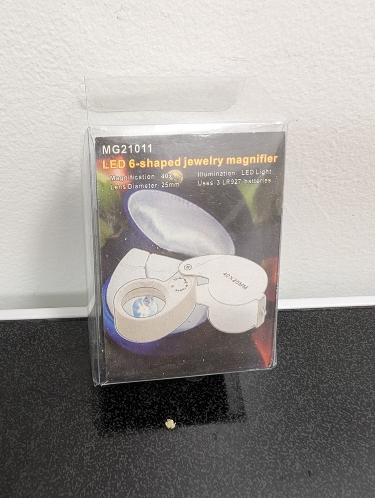 Led 6-shaped Jewelry Magnifier