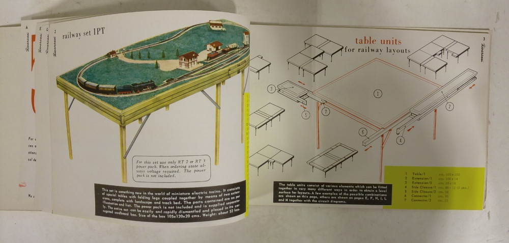 Rivarossi HO Scale 1957 General Catalog