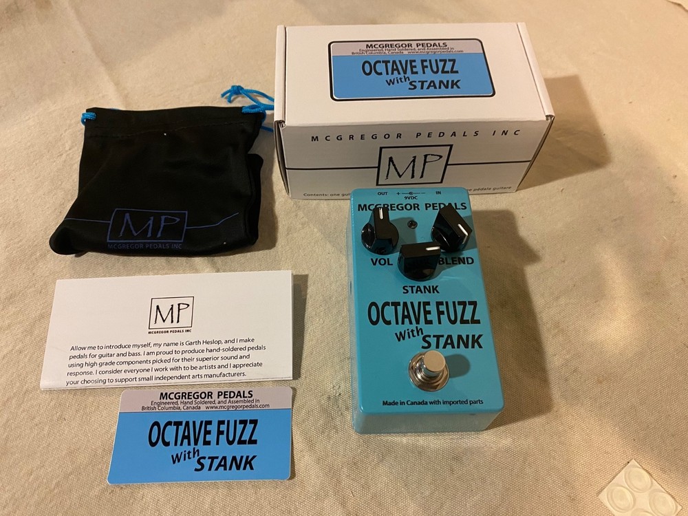 McGregor Pedals Octave Fuzz with Stank - Open Box