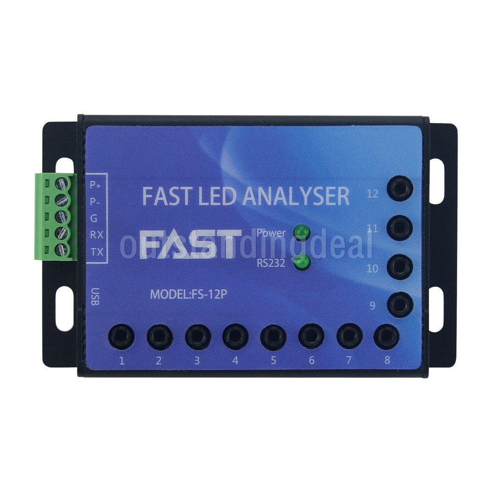 FS-12P 12-Channel High Precision Calibration Fast LED Analyzer ot25