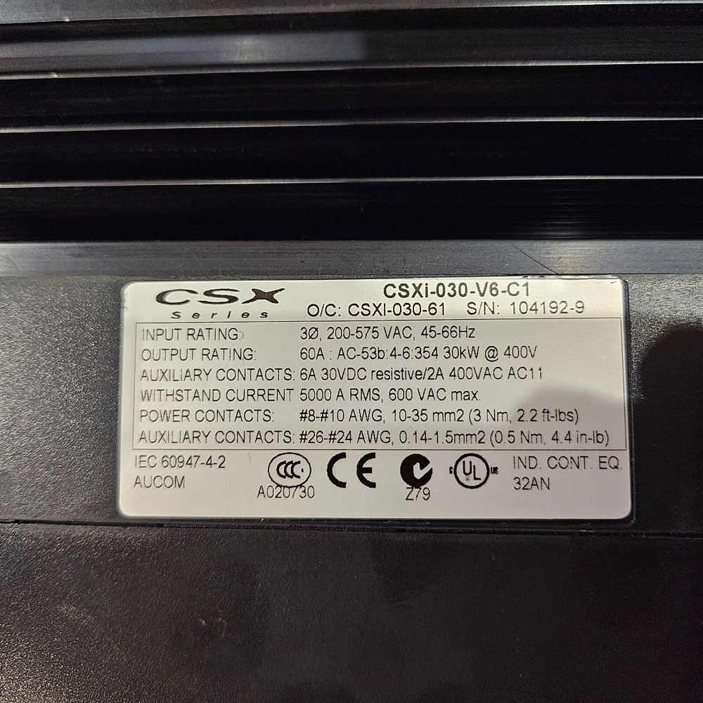 Saftronics CSXI-030-V6-C1 Soft Starter