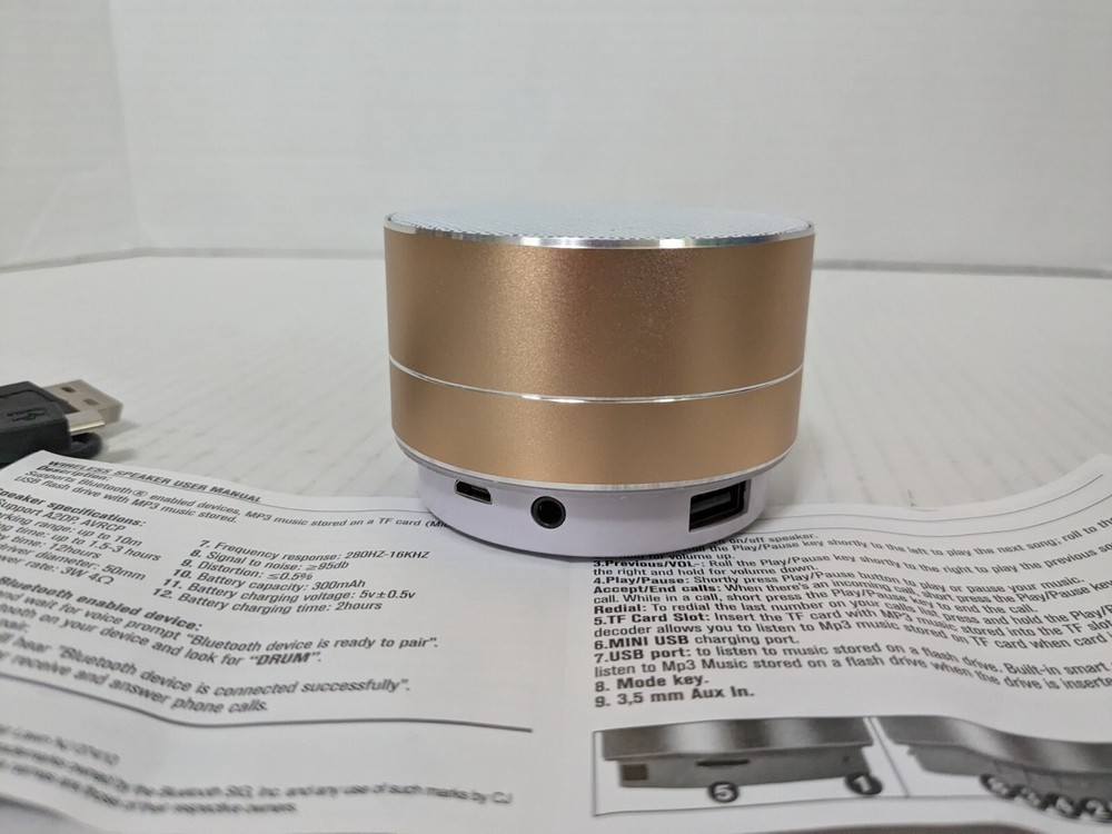 New Never Used M Urban Wireless Speaker