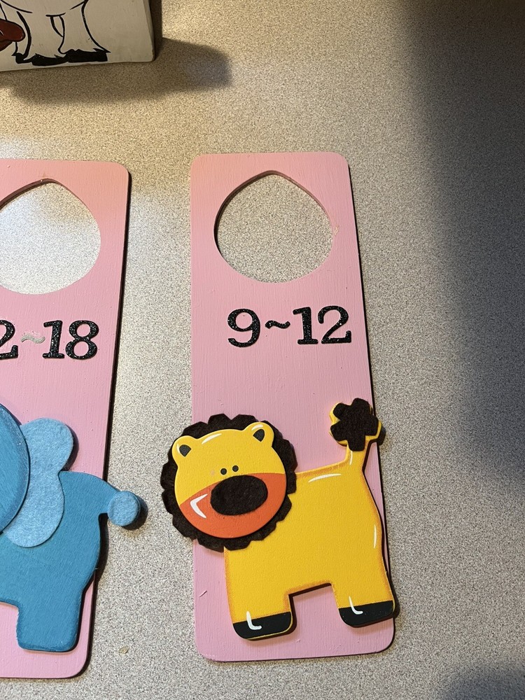 Handcrafted Childrenc Clothing Size Markers