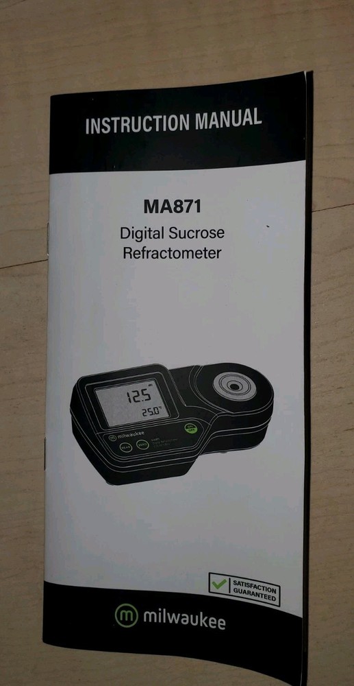 Milwaukee Digital Brix MA871 Refractometer