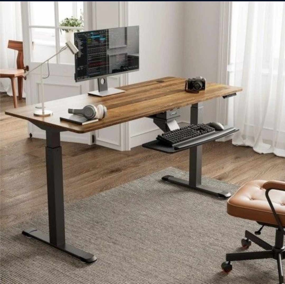 ERGONOMIC Height Adjustable Mouse & Keyboard Tray Under Desk, 28x10'' Large...