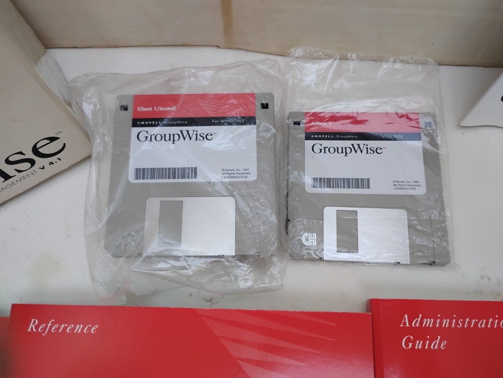 Novell GroupWise for Windows v4.1 Client/Admin Pack VTG