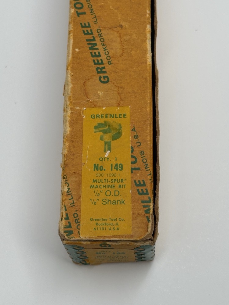 Greenlee 1/2" Multi-Spur Machine Bit 149