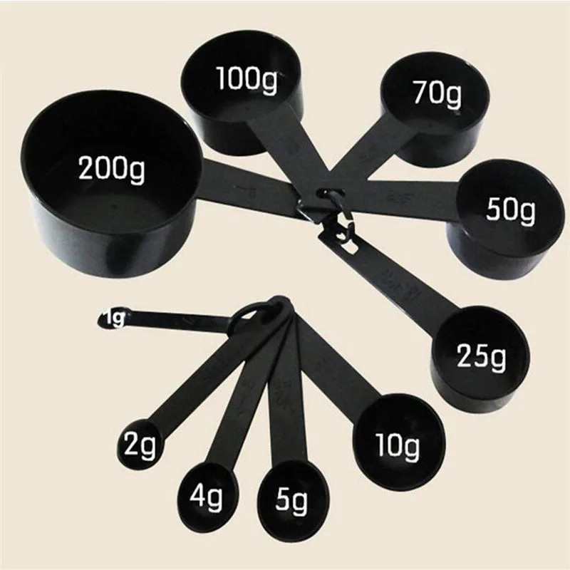 5/10pcs Measuring Tools Cups Kitchen Measuring Spoons Teaspoon Sugar Scoop