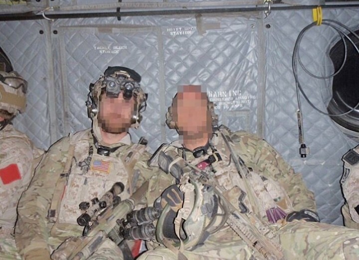 NSWDG DevGru BLUE Squadron Medium Sleeve "No Quarter" Emblem Set.