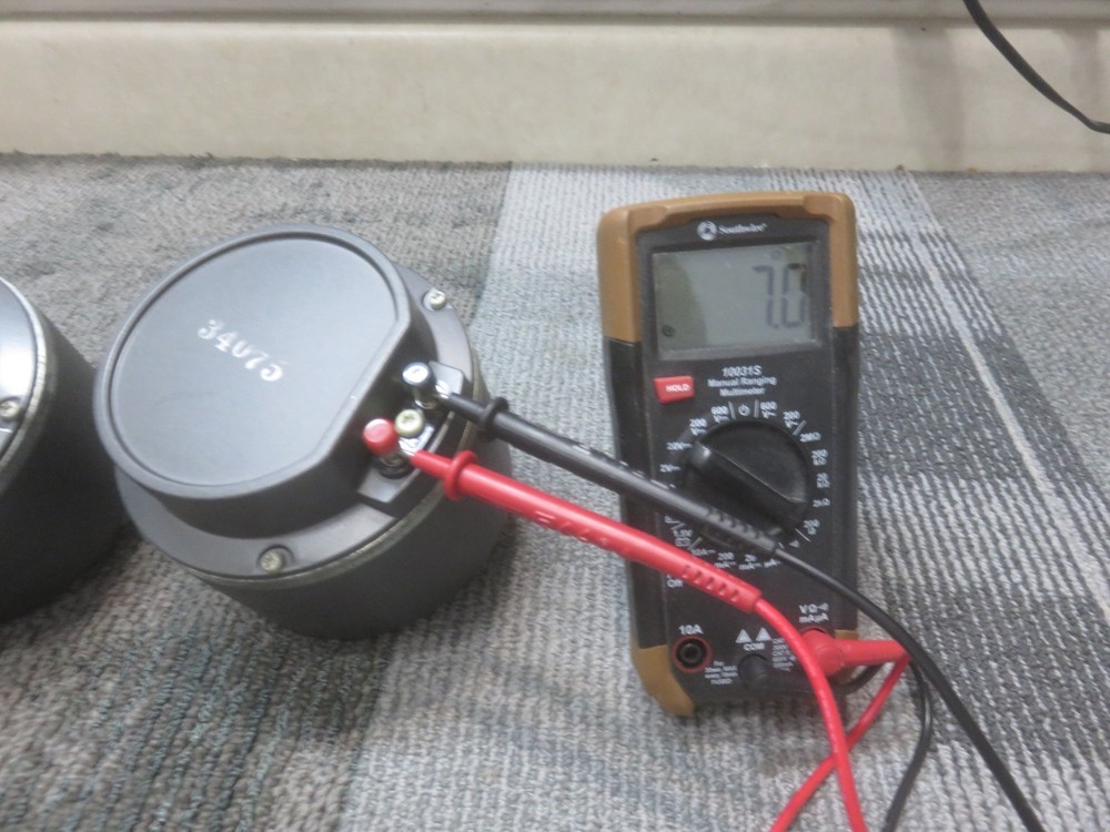 ALTEC HORN DRIVER MODEL 34075 KNOWN AS 808 8B