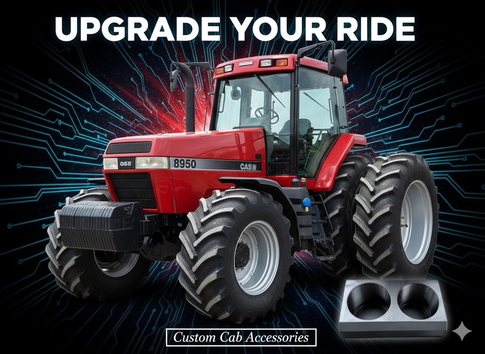 Case Boxcar tractor cupholder