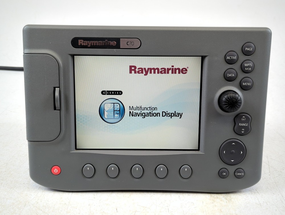 Raymarine C70 Classic E02018 GPS Fishfinder Radar Chartplotter 7" MFD Display