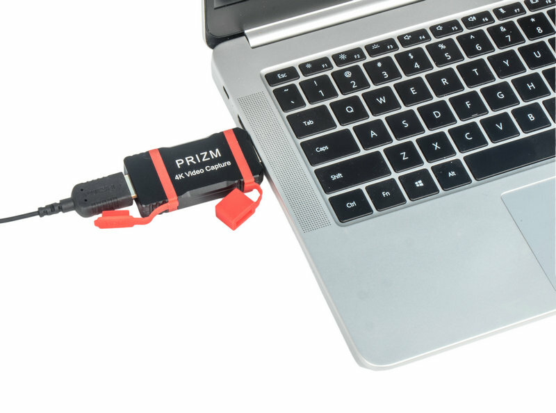 PRIZM Live Streaming Video Capture Adapter 4K Input 4K Output