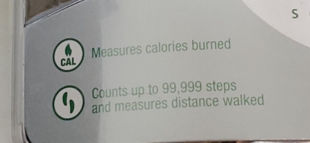 NEW Orange Oregon Scientific Digital Pedometer Calorie Counter & 1 week Memory