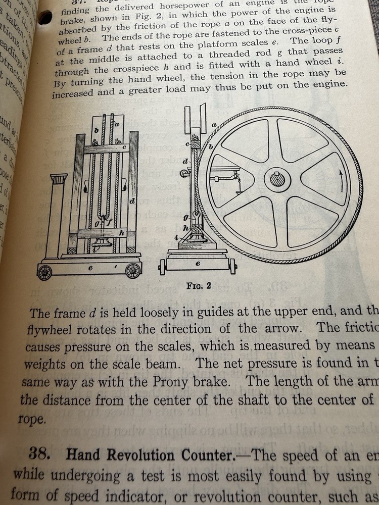 Rare 1931 Steam Engine Testing Manual Illustr. 40pp. SHIPS FREE