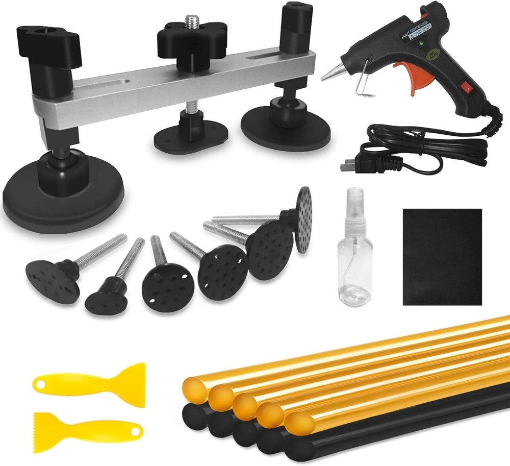 Paintless Dent Repair Kit with Bridge Puller - Effortless Dent Removal