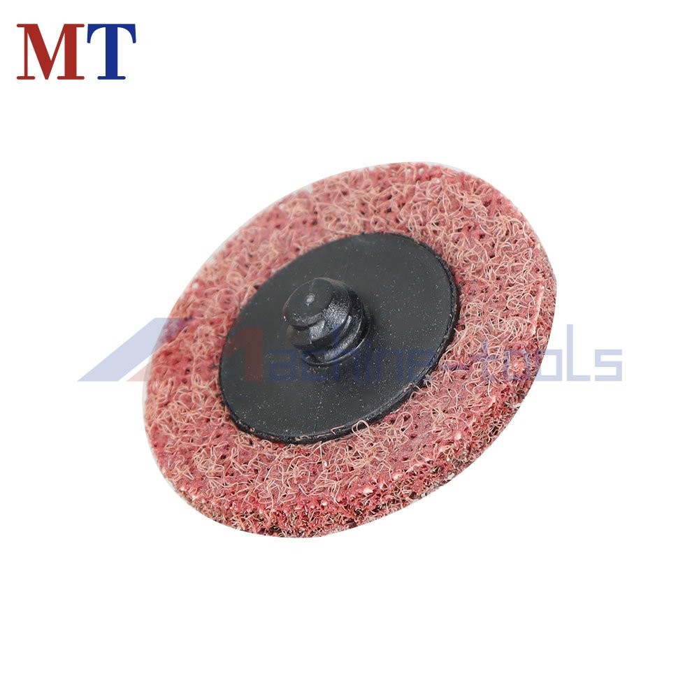 50 Pack Medium Surface Conditioning Discs 2" Roll Lock Die Grinder Sanding Pads