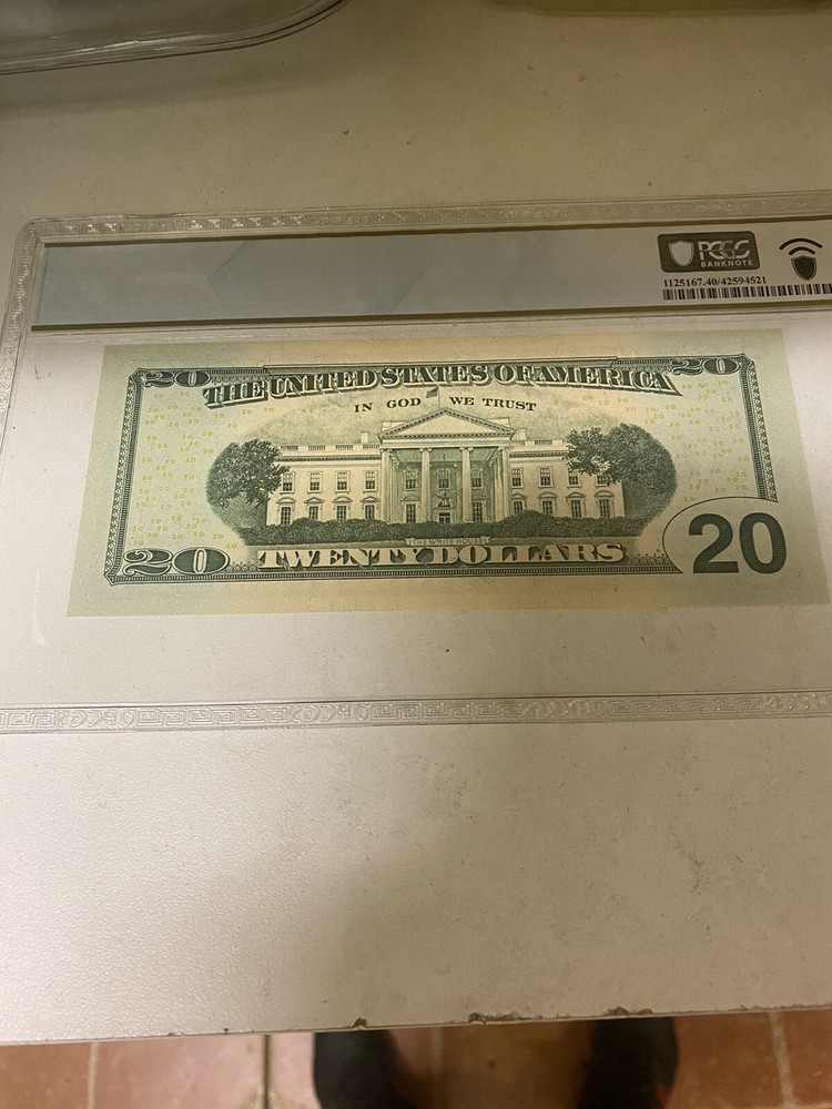 2017 $20 PPQ Fancy Serial Number Near Solid 76777777 🔥🔥