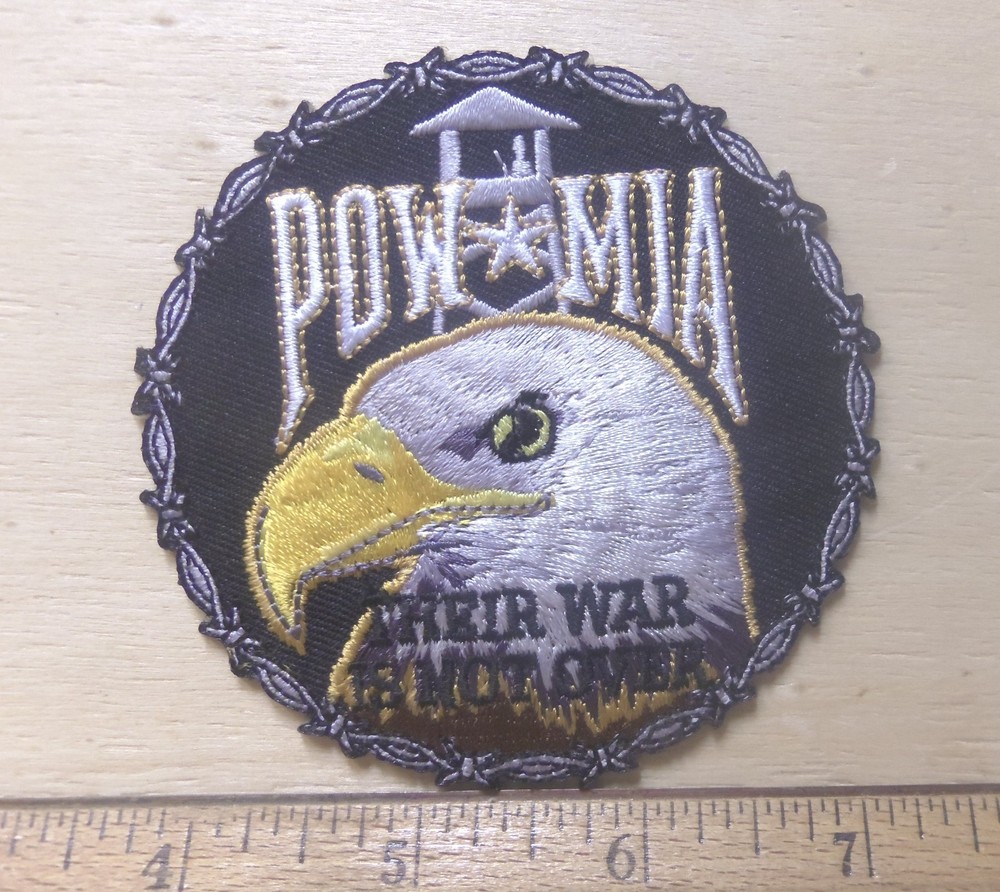 POW * MIA - Their War is Not Over Embroidered Patch