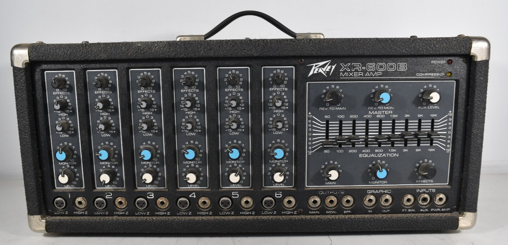 Peavey XR-600B Mixer Amp
