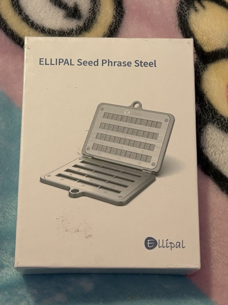 Ellipal Seed Phrase Steel Ultimate Cryptocurrency Backup