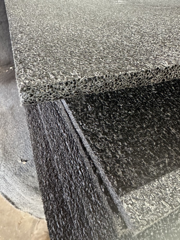 Polyethylene closed cell foam sheeting 1/2"x48"x48"