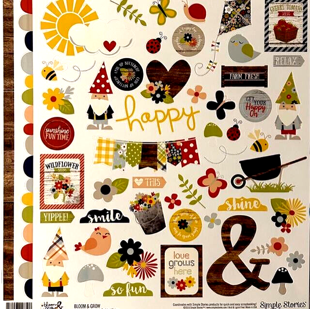 Simple Stories Sticker Sheets (11 sheets) Save 70%