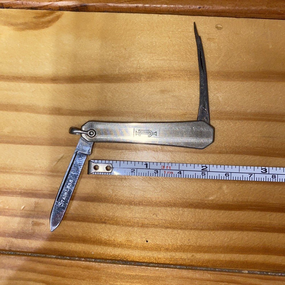 Vintage folding knife A&Z stainless