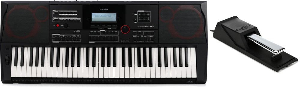 Casio CT-X5000 61-key Portable Arranger Keyboard + Casio SP20 Value Bundle