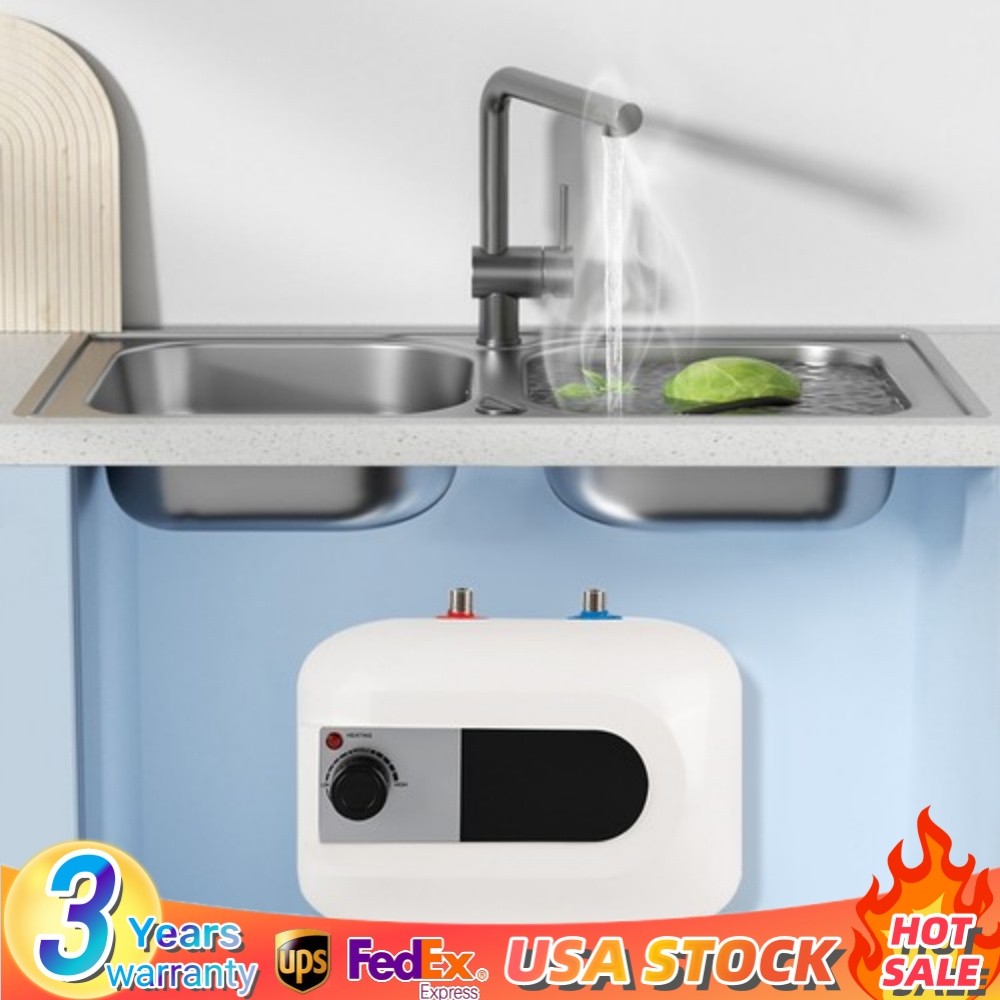 1.5KW Small Electric Hot Water Heater Indoor Mini Tank Point-Of-Use Instant Hot