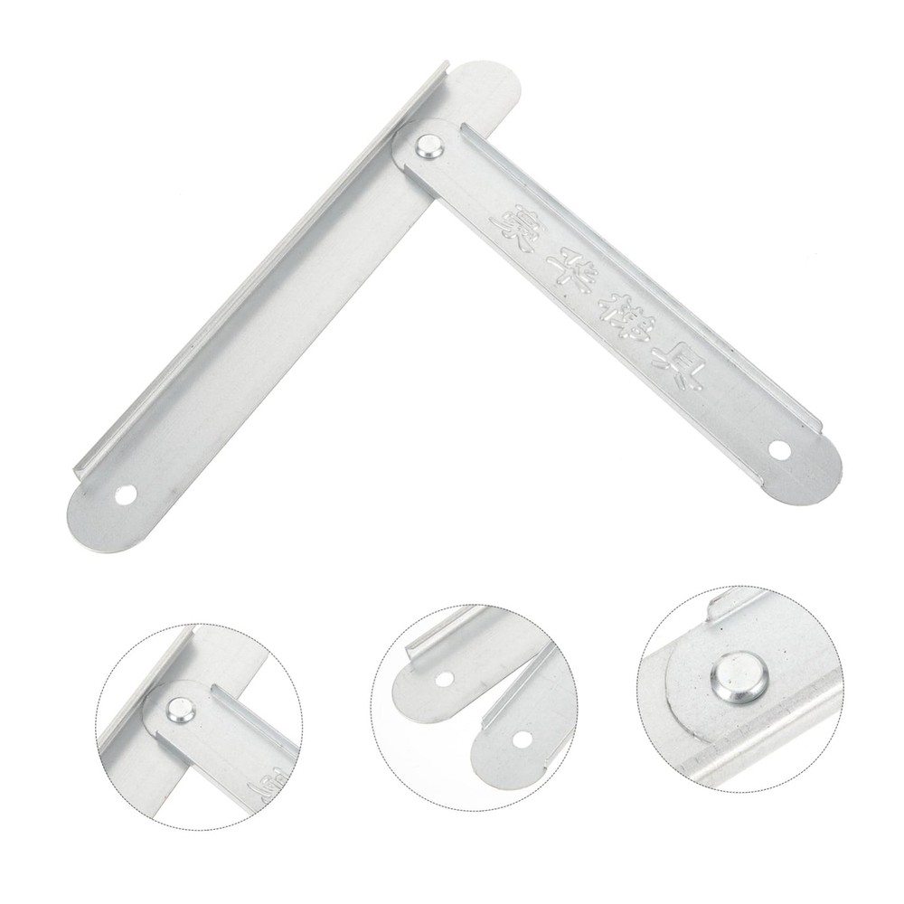 2pcs Step Ladder Hinges Replacement Kit Ladder Tie Rods Attic Accessories