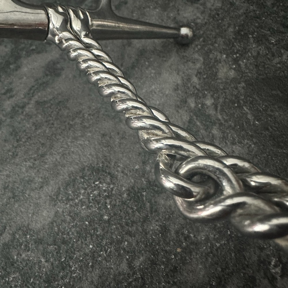 Double Twisted 5” Wire Full Cheek Snaffle Horse Bit