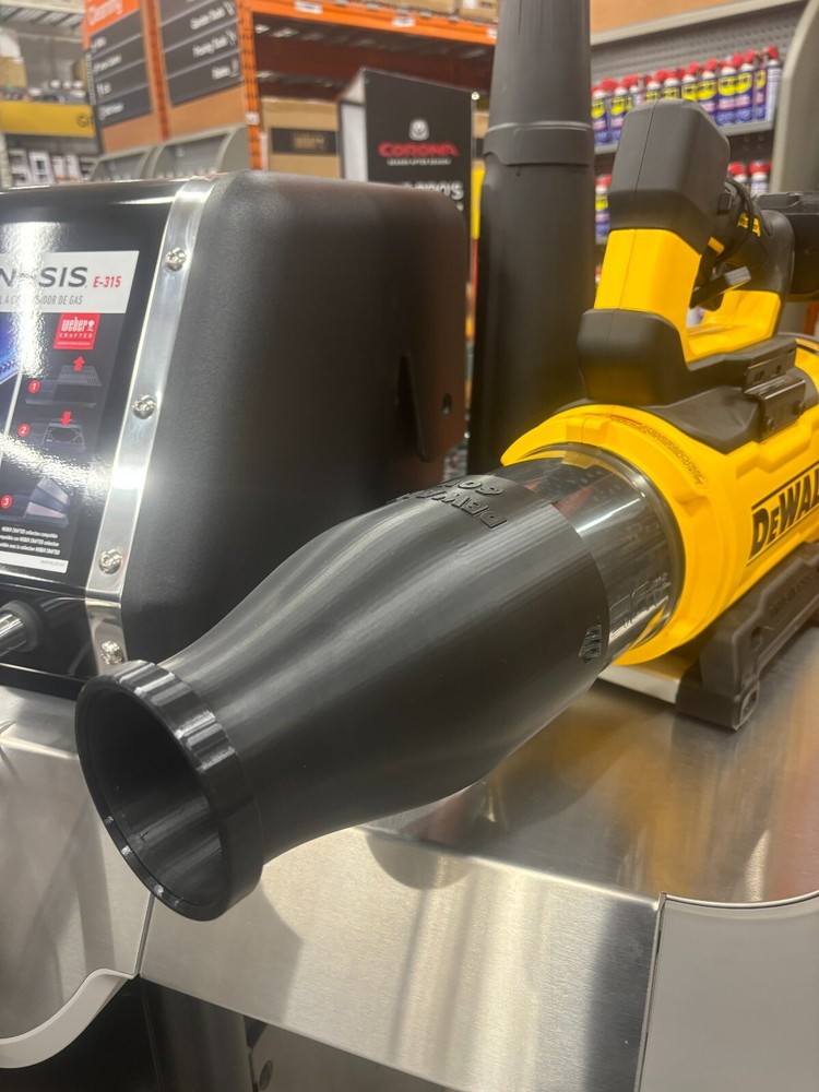 Compact Short Nozzle For DeWalt 60V DCBL772 and DCBL777 Leaf Blower