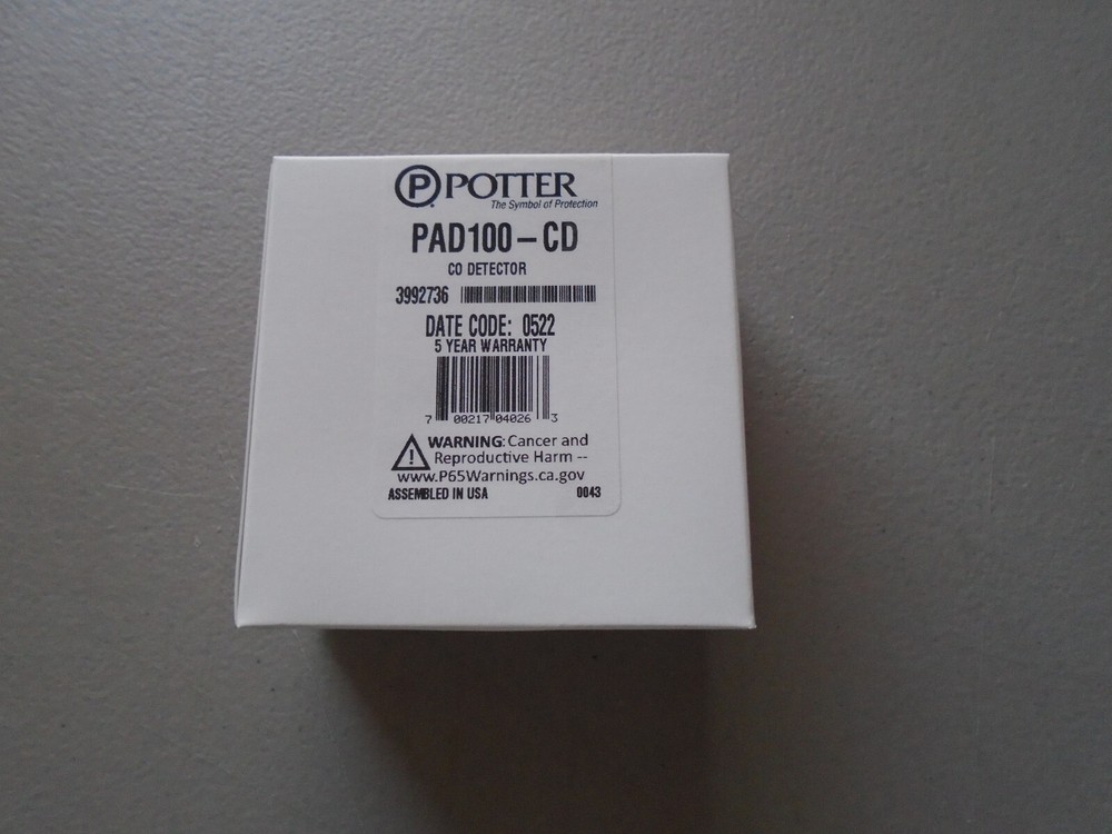POTTER PAD100-CD   "NEW"