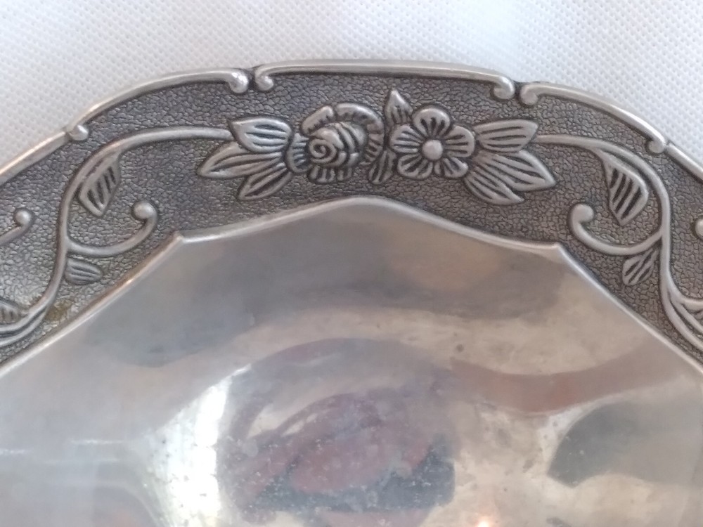 Oval / Oblong STUDIO SILVERSMITHS Footed Serving Dish / Bowl – 10½” X 5½”