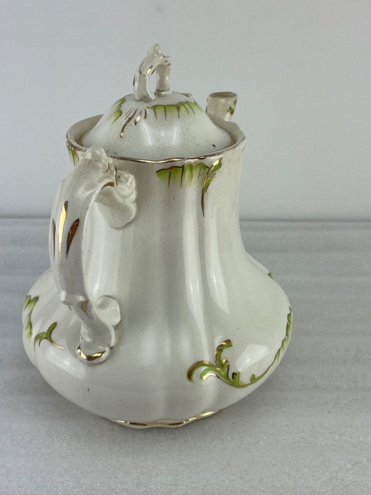 Vintage Dresden China Teapot