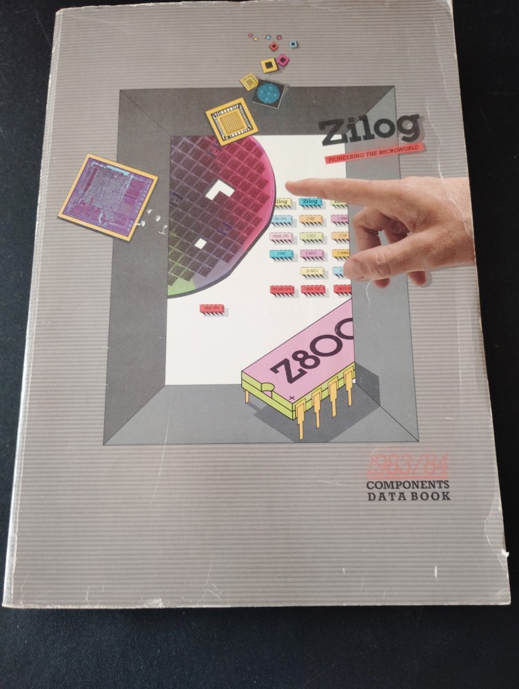 Zilog Components Data Book & Z8000 Technical Manual Guide Book