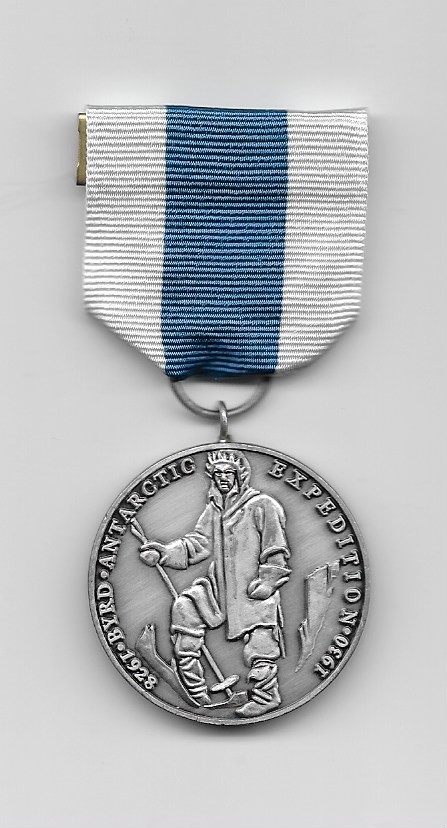 BYRD ANTARCTIC EXPEDITION 1928-1930 - SILVER -  FULL SIZE