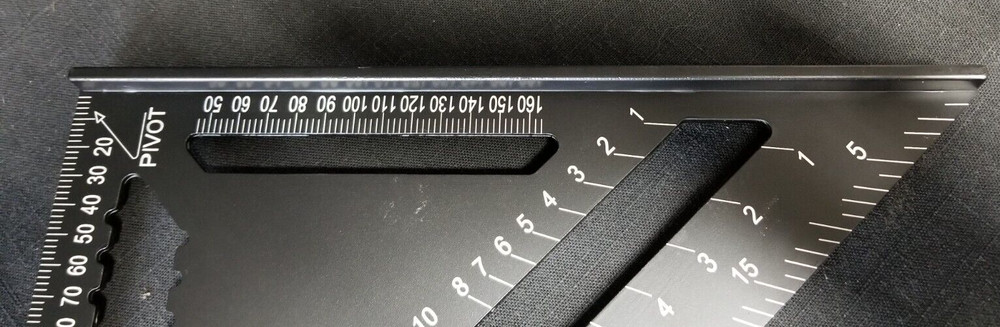 Thanksky Triangular Rule Professional 30cm 12" Measuring Tools Angle Frame