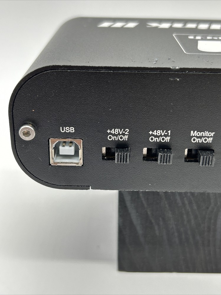 Miditech Audiolink III 2 Output Microphone Audio Connector Interface S/N 31944
