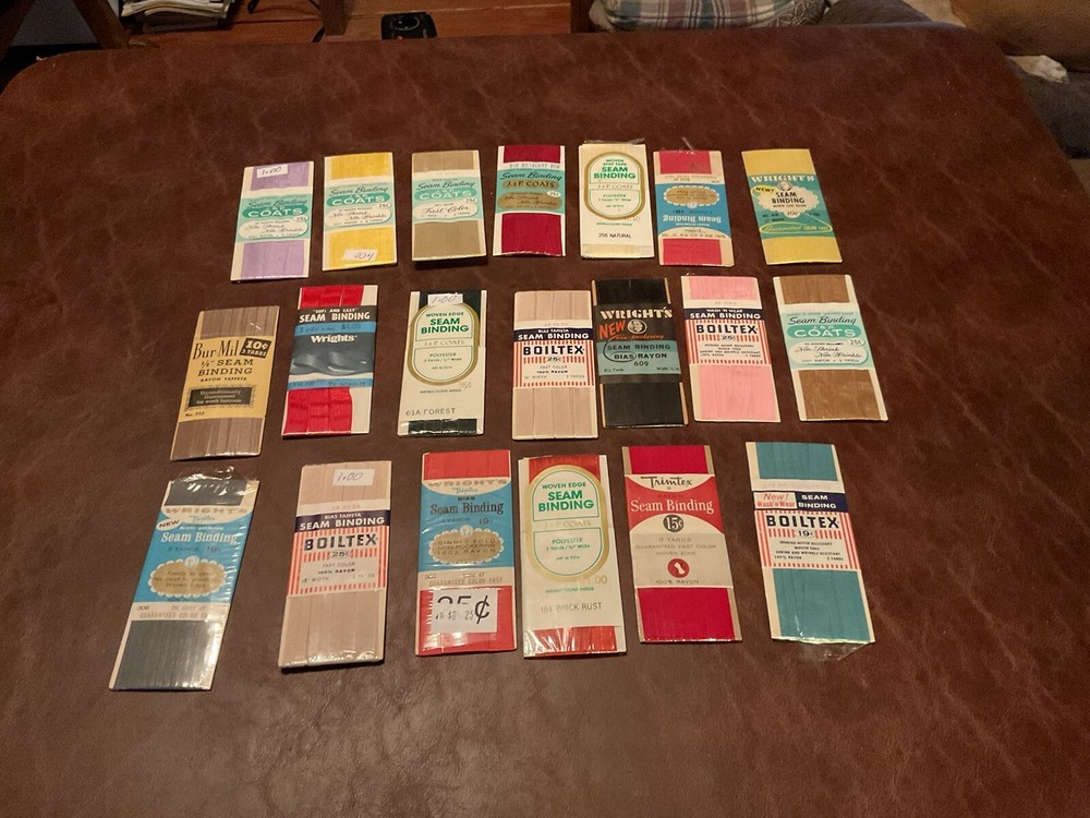 Vintage Seam Binding Tape