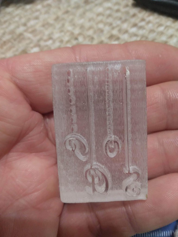 Soap Stamp Acrylic Holiday