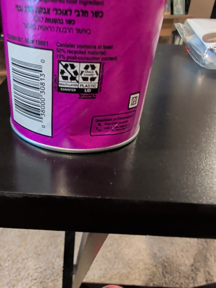 Empty 5.5 Pringles Factory Sealed Can