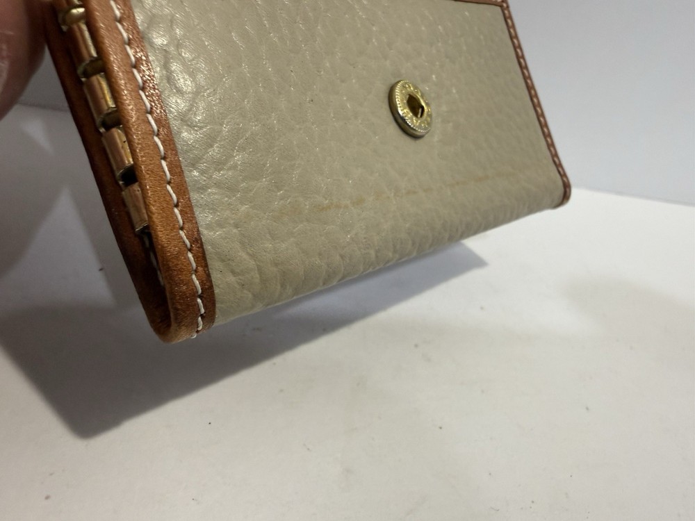 Vintage Coach leather key case organizer.