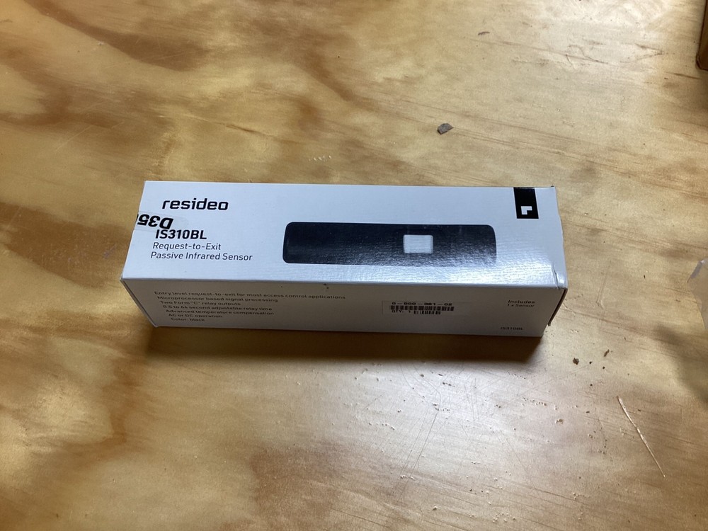 Resideo, IS310BL Request to Exit Infrared Sensor, Black, New