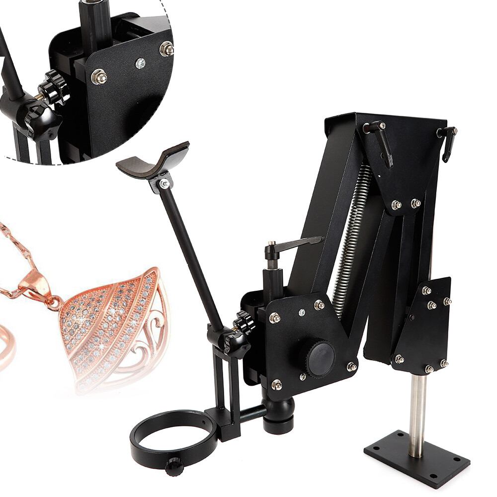 Microscope Stand Multi-directional Jewelry Inlaid Stand for Micro-setting Tools!