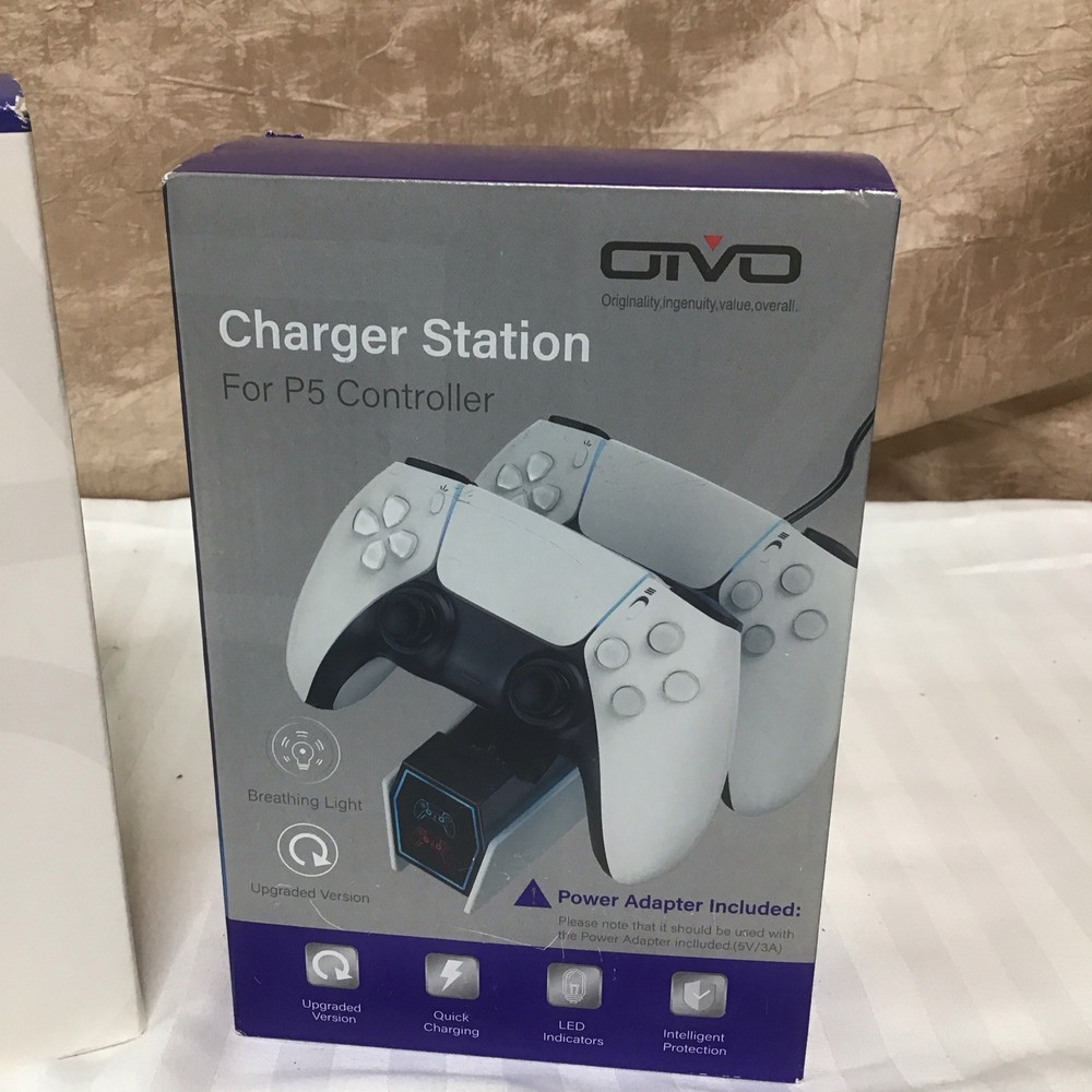 Sony ps5 dualsense wireless controller with Dual Controllers Charging Dock